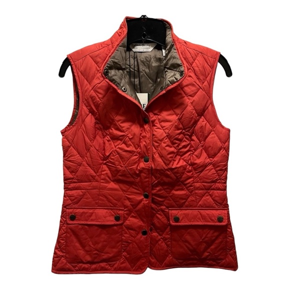 Eddie Bauer Jackets & Blazers - NWT Eddie Bauer Heritage Goose Down Quilt Vest Dusty Orange Women’s Size XS